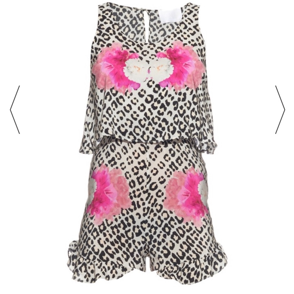 ATHENA PROCOPIOU Hendrix silk romper